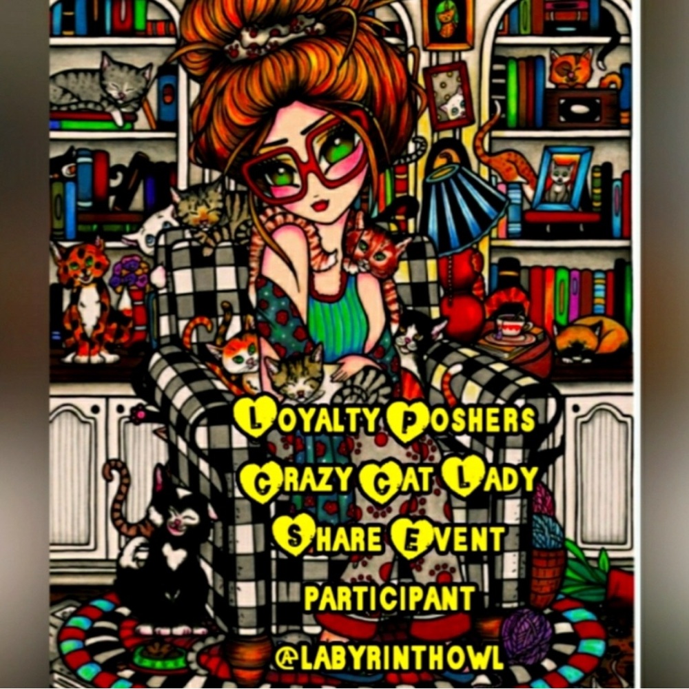 𝟖/𝟐-𝟖/𝟒 #𝟓𝟎 𝐂𝐑𝐀𝐙𝐘 𝐂𝐀𝐓 𝐋𝐀𝐃𝐘 𝐒𝐡𝐚𝐫𝐞 𝐄𝐯𝐞𝐧𝐭! - Picture 2 of 6